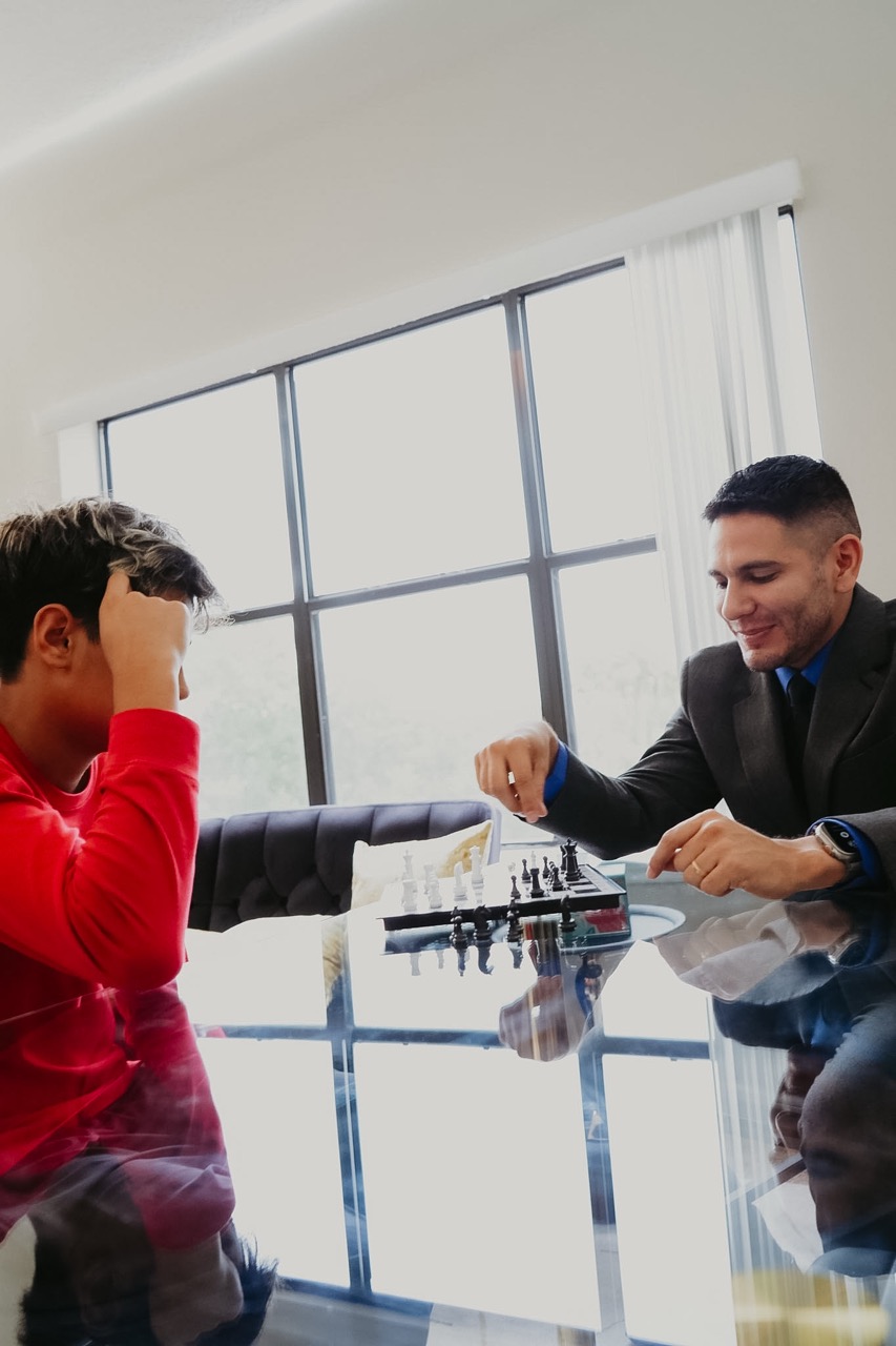 Pedro in therapy session